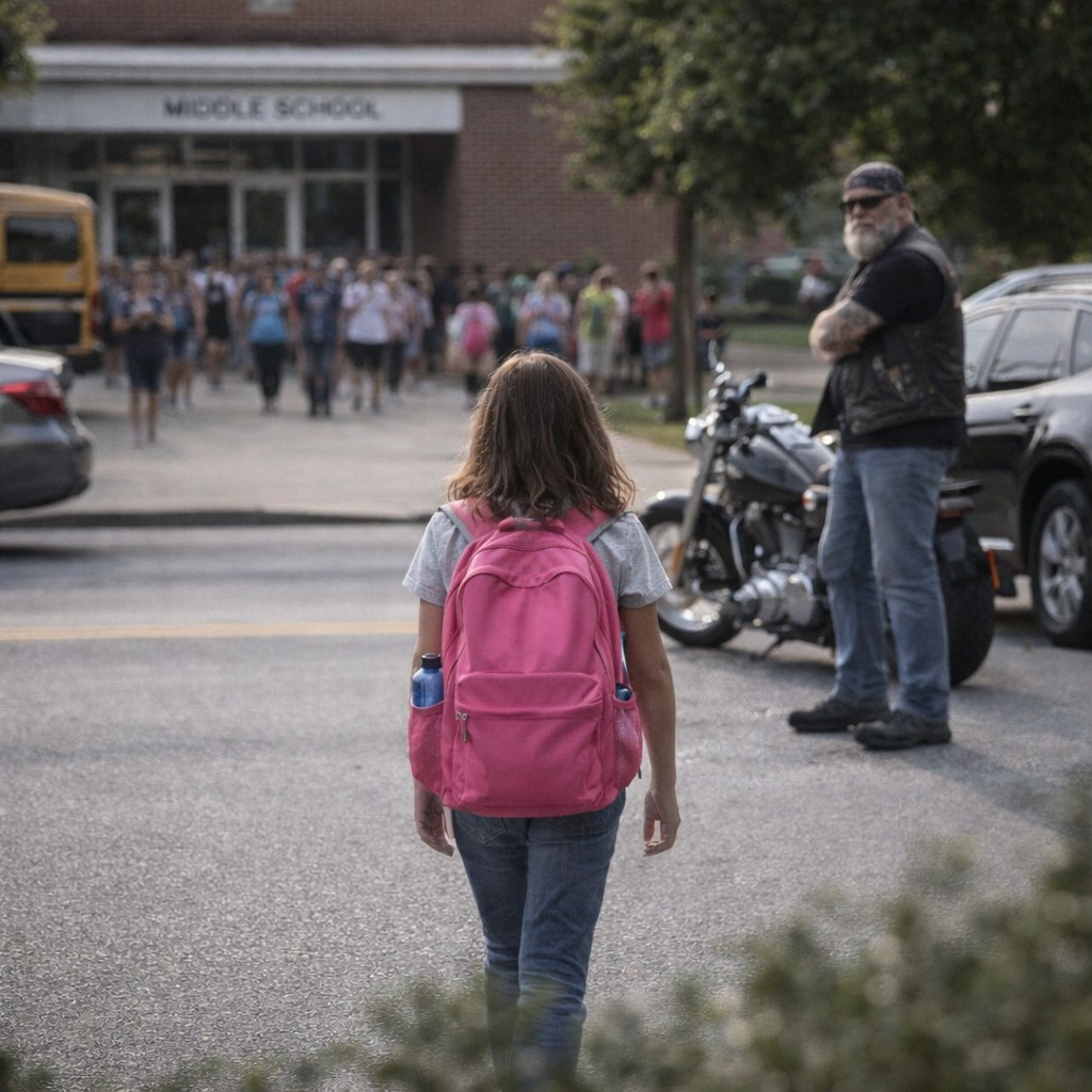 “The Little Girl Who Refused to Let Go of a ‘Dead’ Biker… Then Something Impossible Happened”