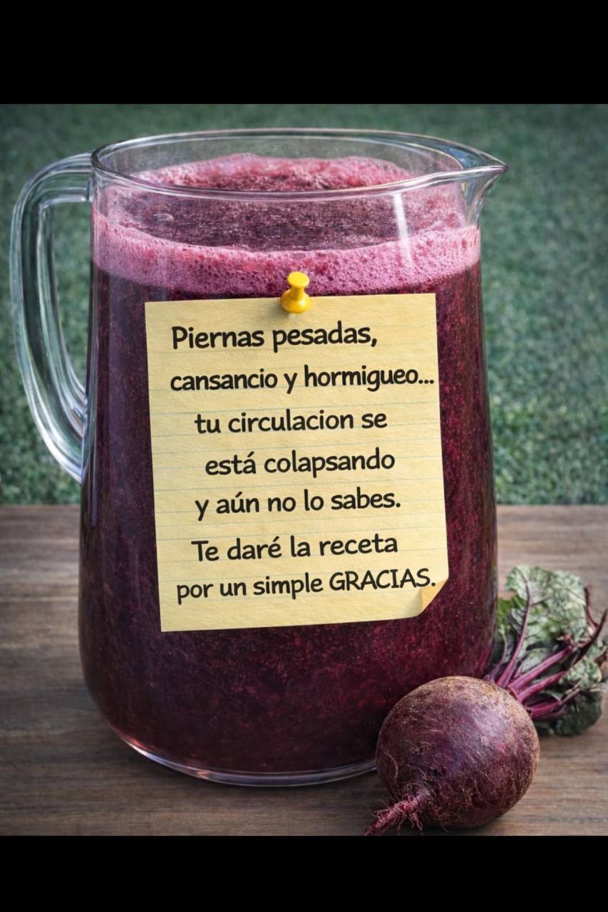 EL ELIXIR NATURAL PARA UNA CIRCULACION DE ACERO