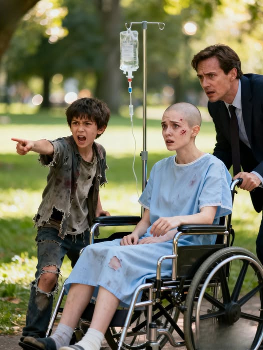 “Tu hija no está enferma… fue tu prometida quien le rapó la cabeza”, dijo el niño de la calle