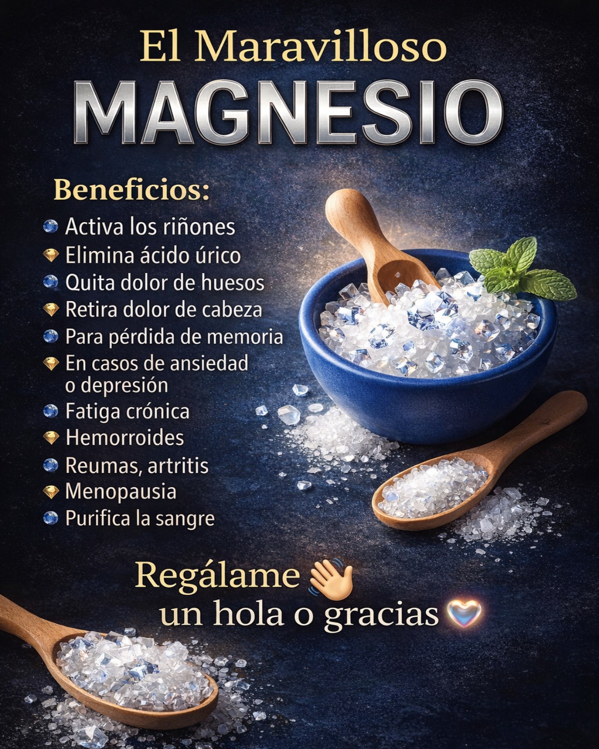 ¡Por qué deberías consumir magnesio todos los días!: