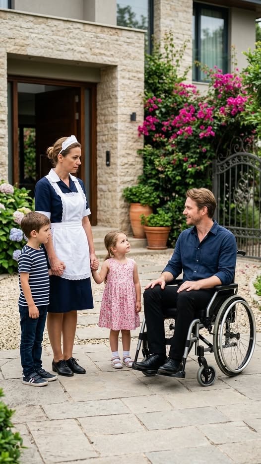Quedó paralítico y su familia le robó todo, hasta que 1 niñera pobre cruzó su puerta y descubrió la aterradora verdad
