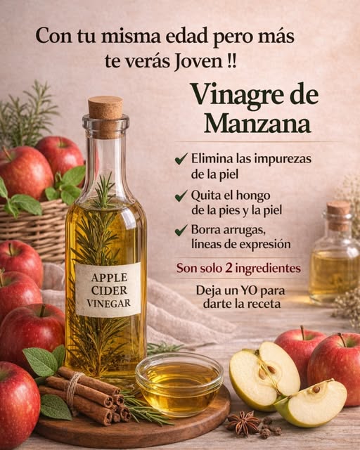 EL VINAGRE TE REJUVENECE