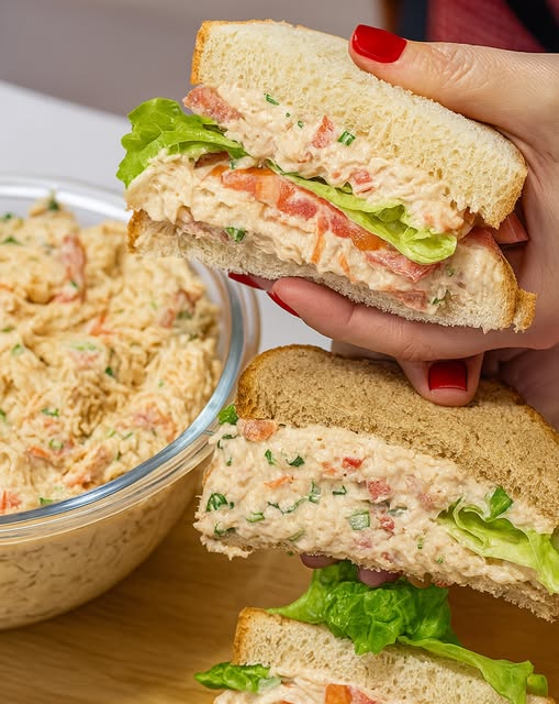 Disfruta de la Delicia Cremosa! Crema de Pollo para Sándwich