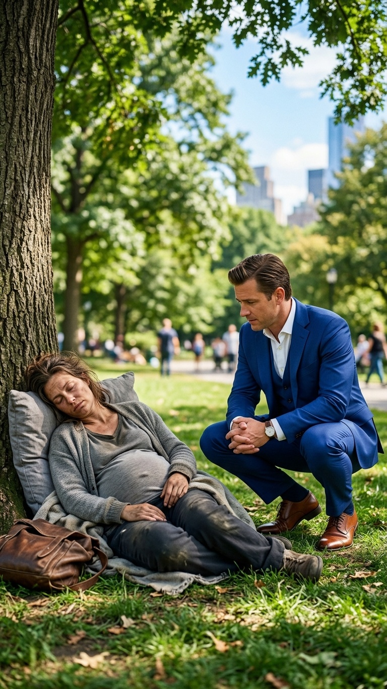 La echaron de casa con 7 meses de embarazo y terminó durmiendo en la calle… hasta que un millonario descubrió la verdad que nadie quiso escuchar