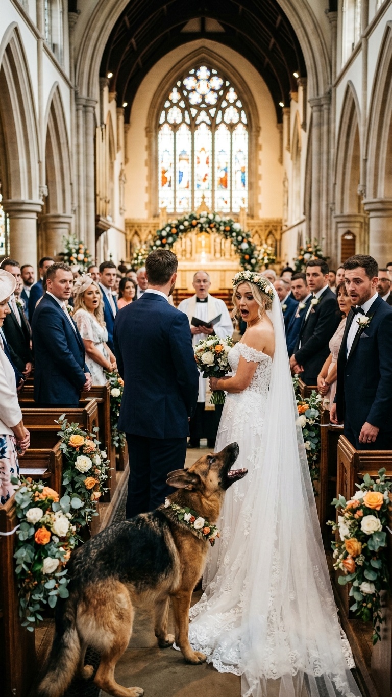 El leal perro policía que detuvo una boda en México: el oscuro secreto del novio te helará la sangre