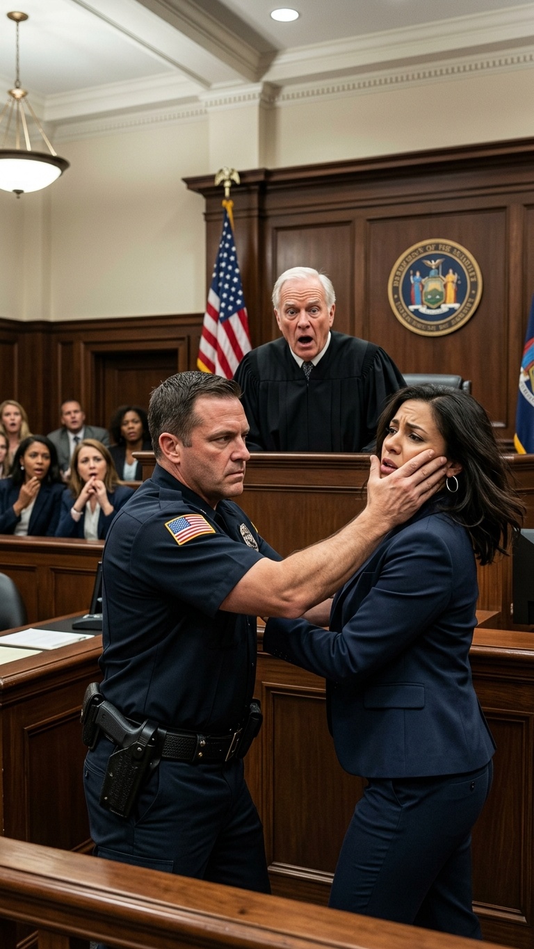 El guardia abofeteó a esta mujer indígena frente al juez por su ropa… lo que ella hizo después te dejará sin aliento