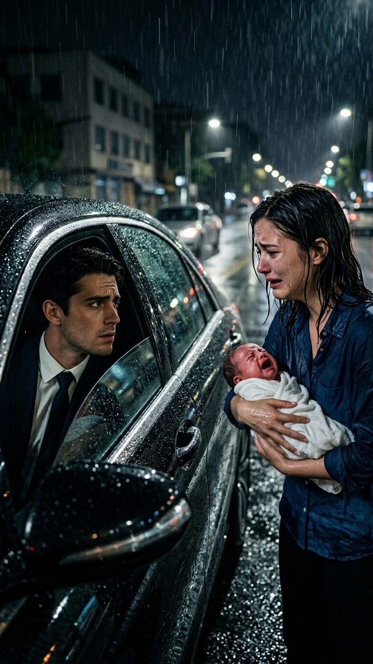 MILIONÁRIO RECUSA AJUDAR MÃE NA CHUVA E ABANDONA-A NA RUA… ATÉ QUE 3 ANOS DEPOIS ELA FAZ O IMPENSÁVEL