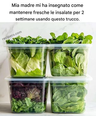 È possibile prolungare la durata di conservazione delle insalate verdi! Ecco il metodo migliore.