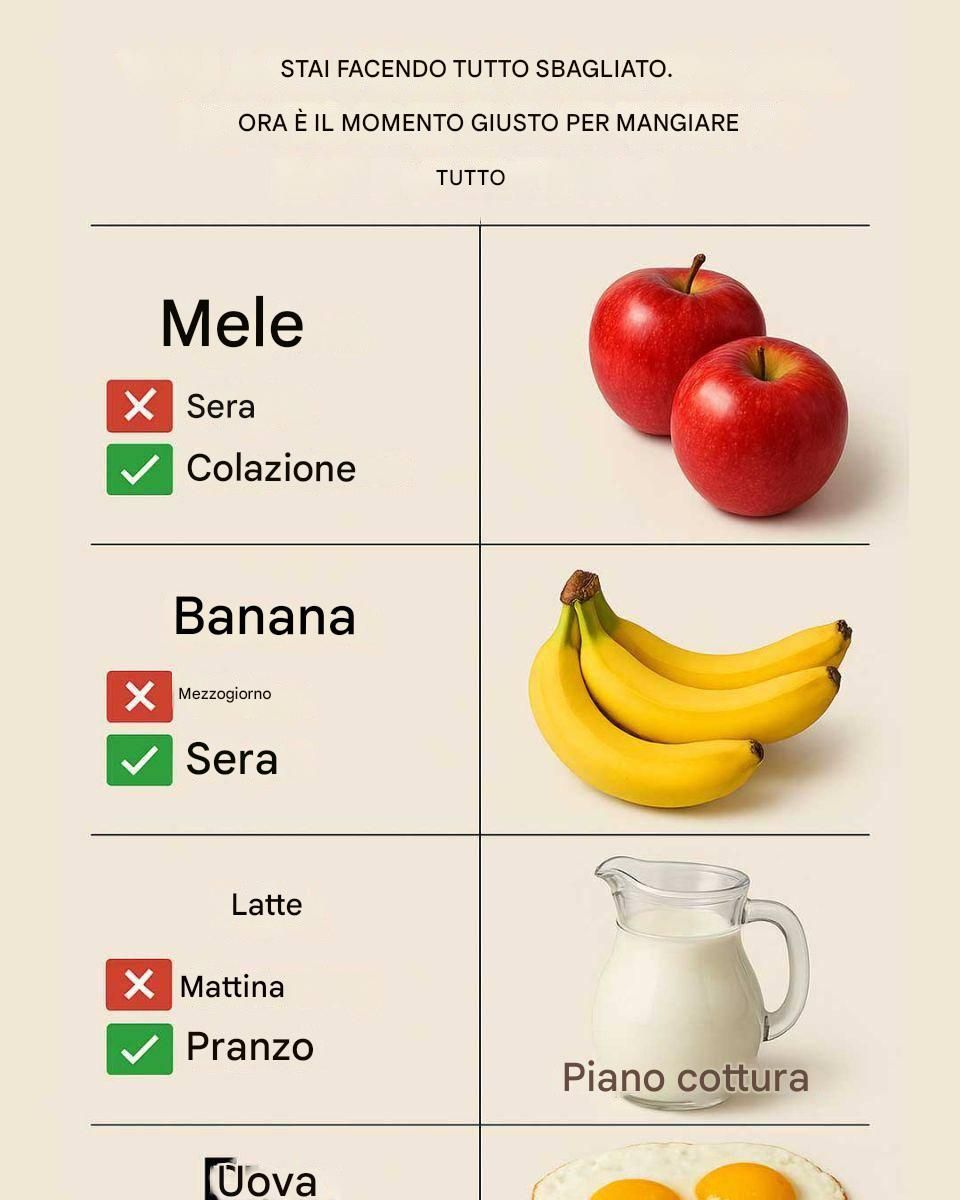 Stai sbagliando. This is the perfect moment to eat everything.