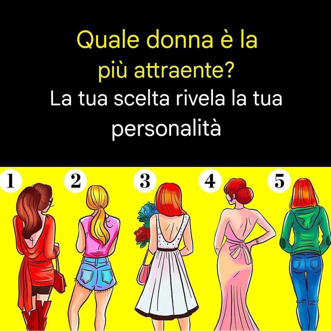Cosa lo ha reso più attraente quando si è girato? Scopri cosa puoi dire della tua personalità