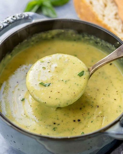 🌿Zuppa crema di zucchine e aglio, ideale per dimagrire🌿