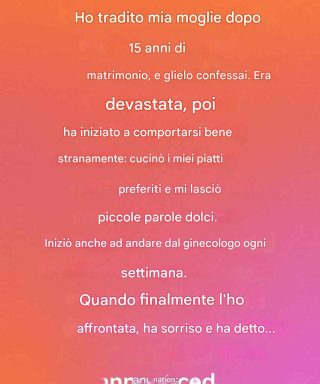 Si prega di notare che, in caso di errori, la reazione potrebbe cambiare completamente.