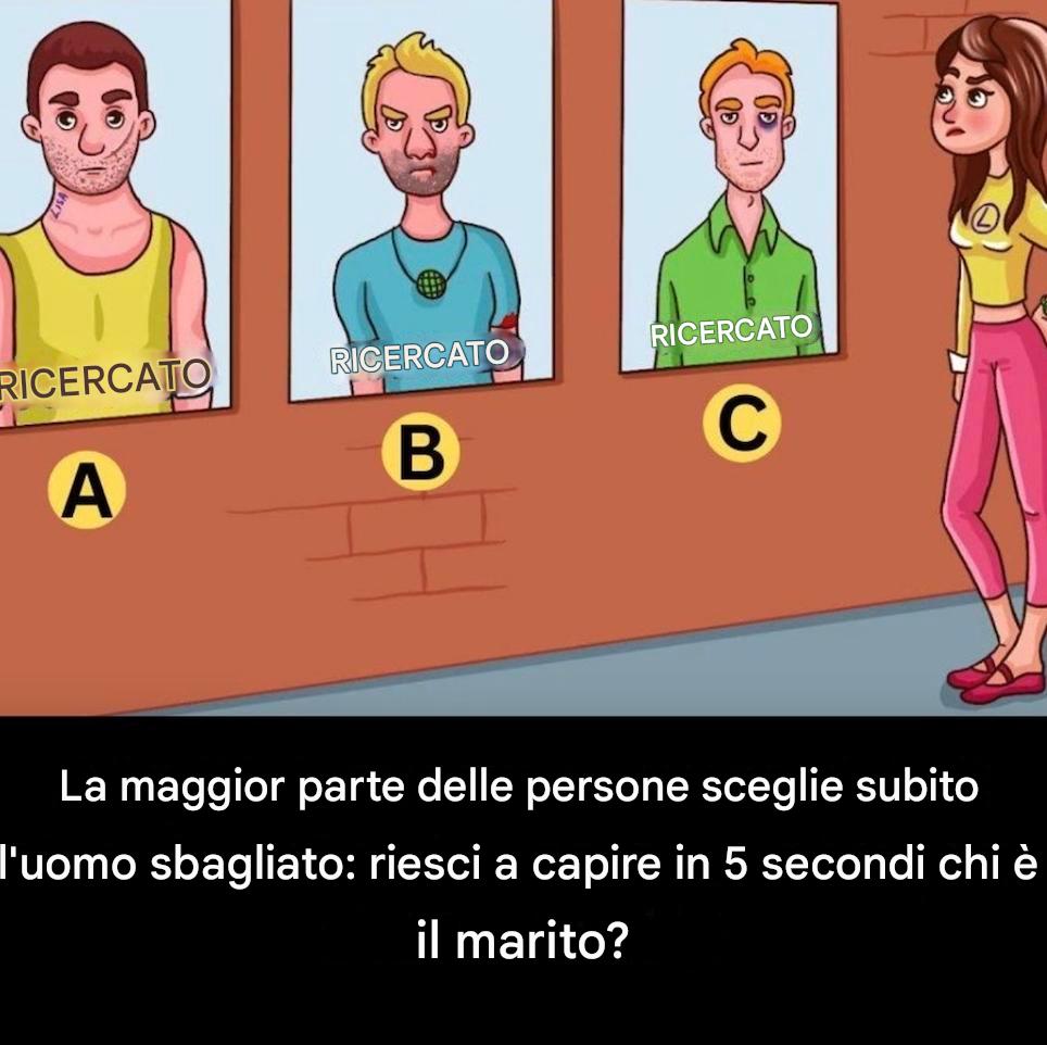 La porzione di memoria della persona è improvvisa quando la persona sbaglia: è una prigionia in 5 secondi se è il marito?
