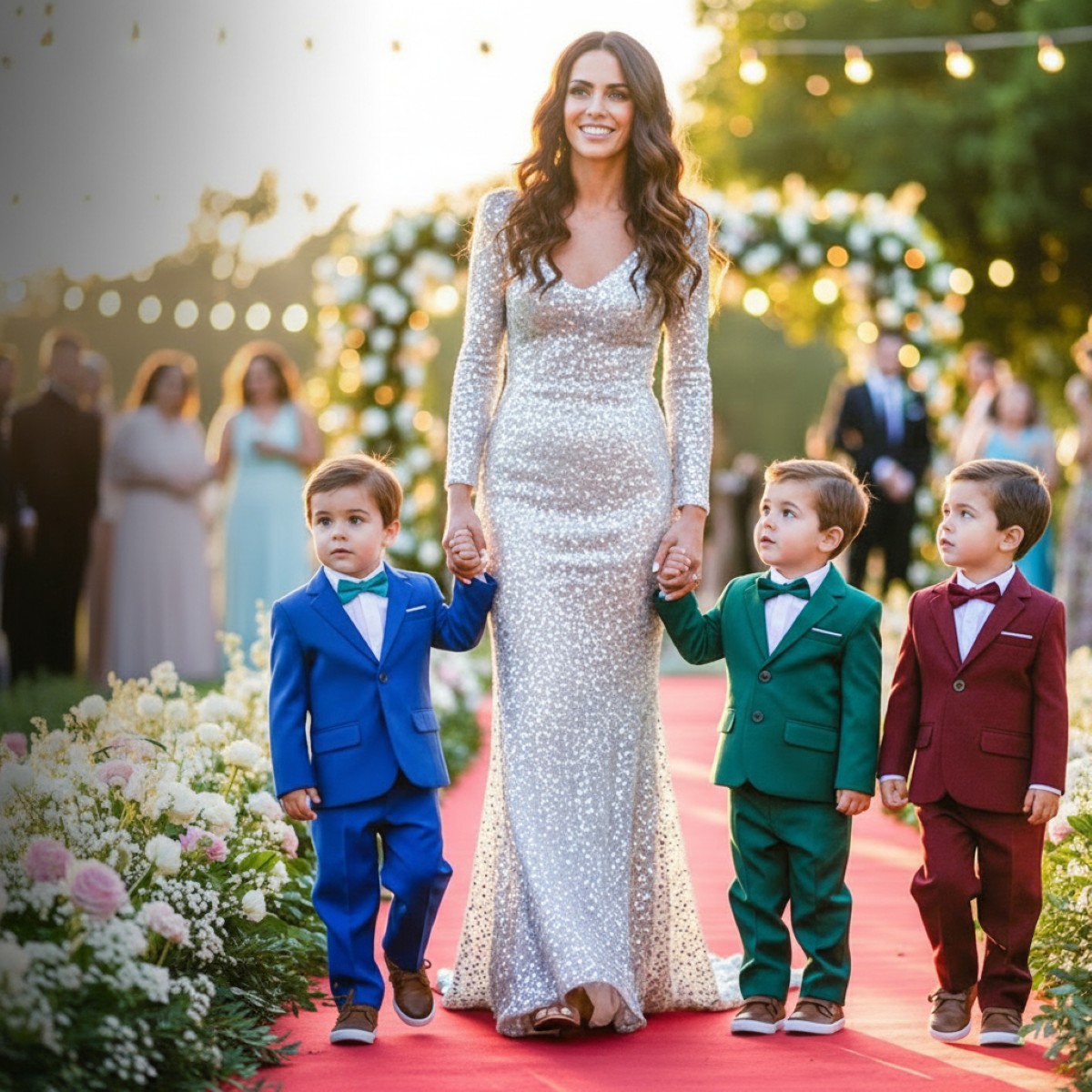 TRAS 4 AÑOS MI EXMARIDO ME INVITÓ A SU BODA PARA BURLARSE DE MÍ LLEVÉ A MIS TRILLIZOS DE 4 AÑOS.