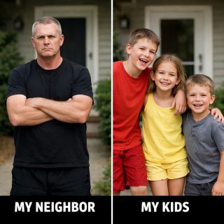 Mi vecino, el Sr. Henderson, gritó a mis hijos durante 10 años: cuando murió, su hija apareció con una caja que me dejó temblar.