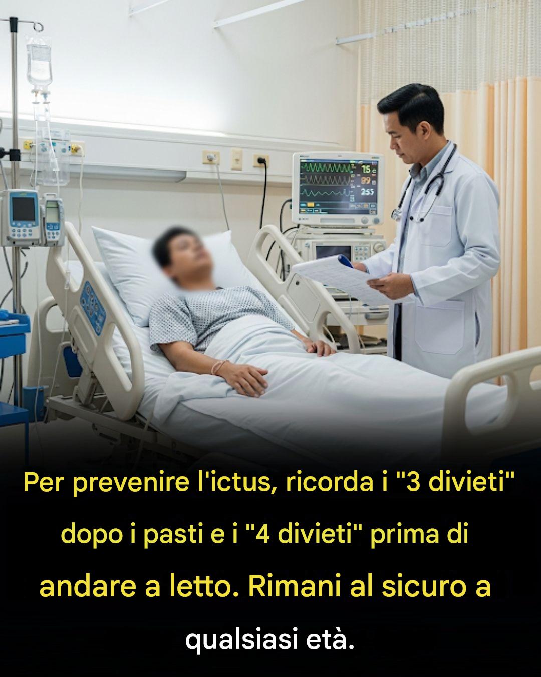 Prevenire l’ictus a qualsiasi età: 3 cose da non fare dopo i pasti e 4 cose da non fare prima di andare a letto (basato su prove scientifiche)