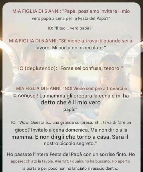 Il regalo per la festa del papà che ha sconvolto la nostra famiglia