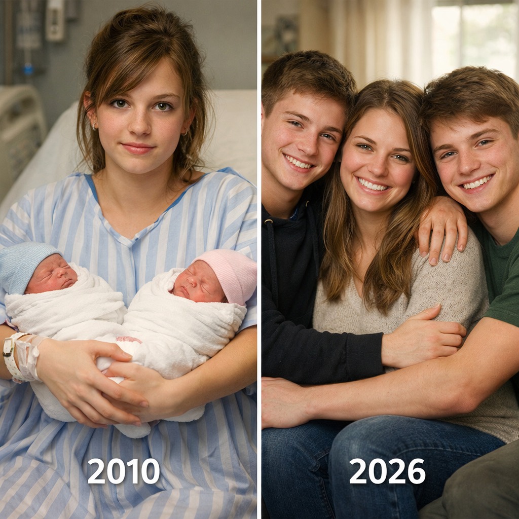 Tuve mis hijos gemelos cuando tenía diecisiete años. Mientras que otras chicas se preocupaban por el baile de graduación y los SAT, me preocupaban los pañales y me ocultaban las náuseas matutinas de los maestros.