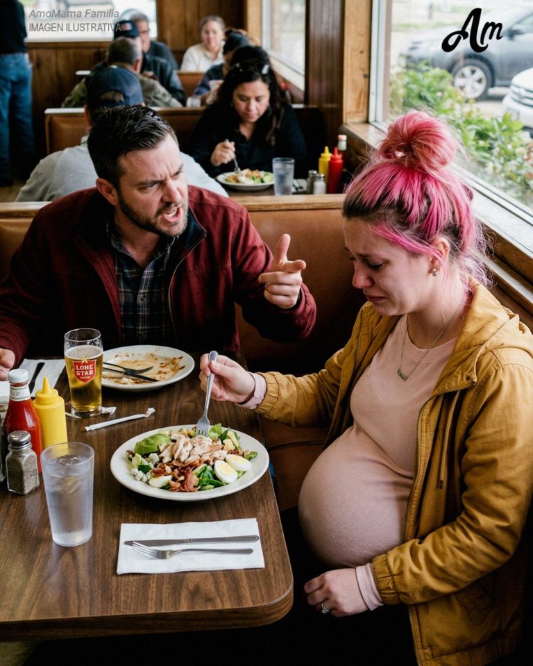 El papá de mis gemelas se burló de mí por pedir una ensalada Cobb de 5 dólares – Me quedé callada, pero el karma actuó