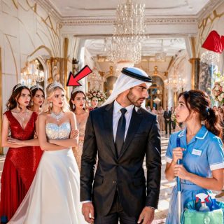 “No es más que una señora de la limpieza” — Se burlaban de ella… hasta que el jeque los ignoró a todos y la eligió a ella.