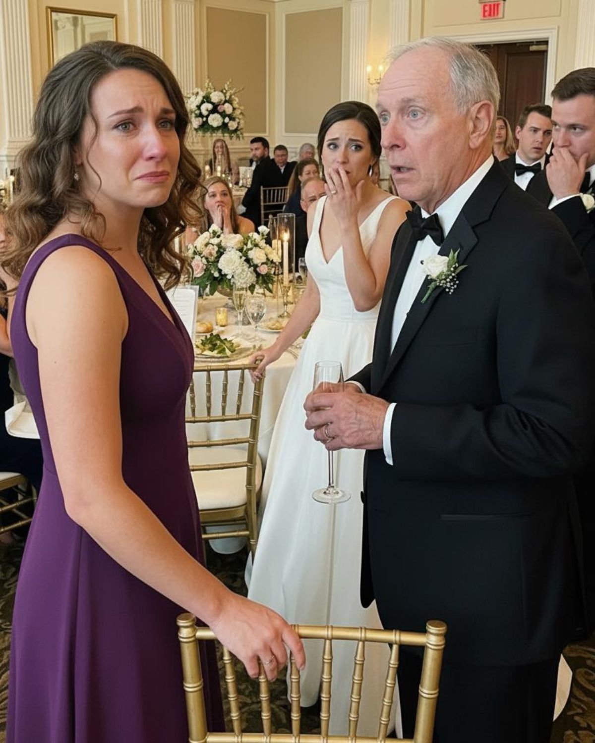 Crié sola a mi hermana. En su boda, su suegro me insultó delante de todos hasta que me puse de pie y dije: “¿Acaso sabe quién soy?”. Su rostro se quedó pálido…