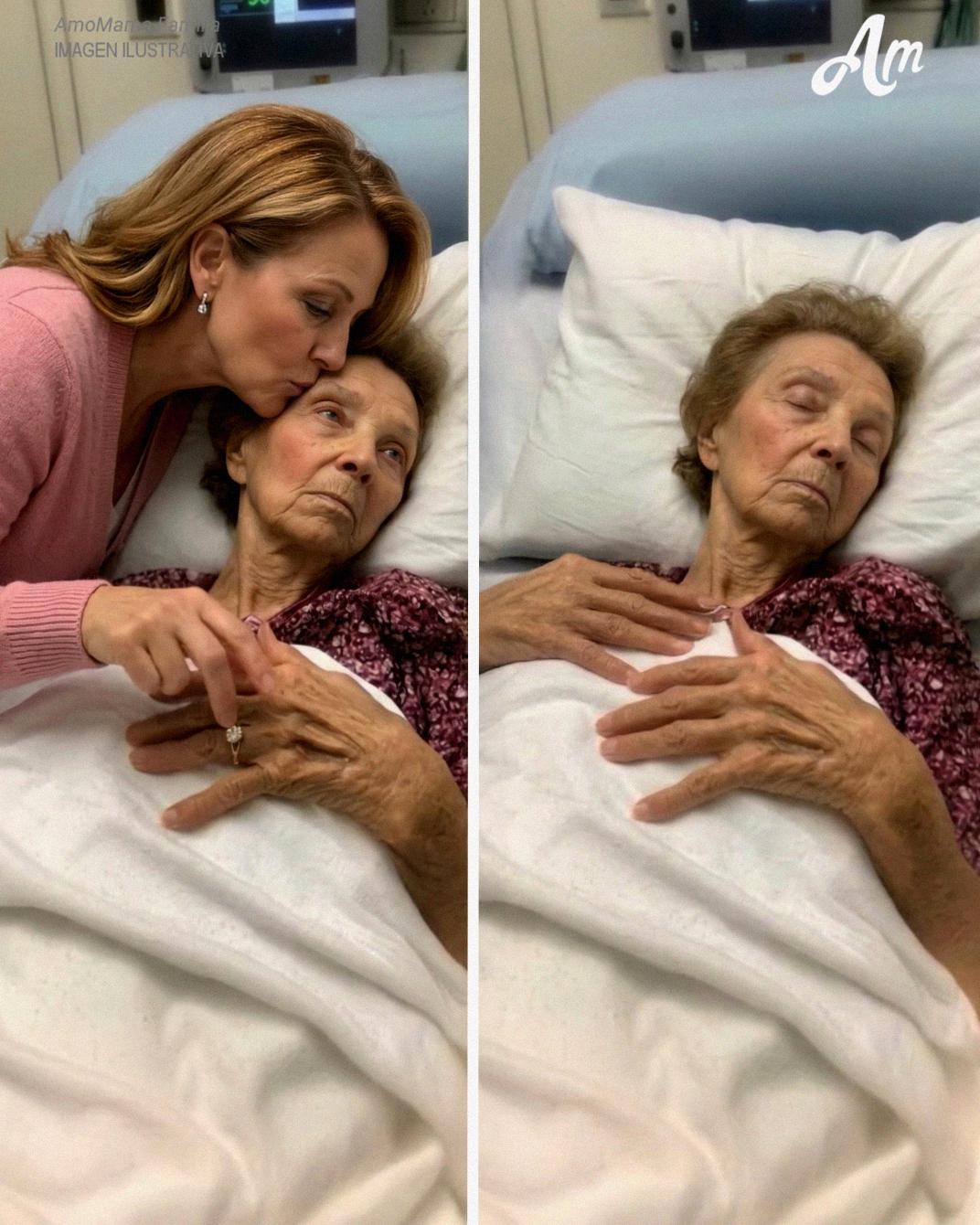 Mi tía le quitó el anillo de diamantes a mi abuela de su dedo en su lecho de muerte – Dos días después del funeral, llegó un paquete que la hizo palidecer