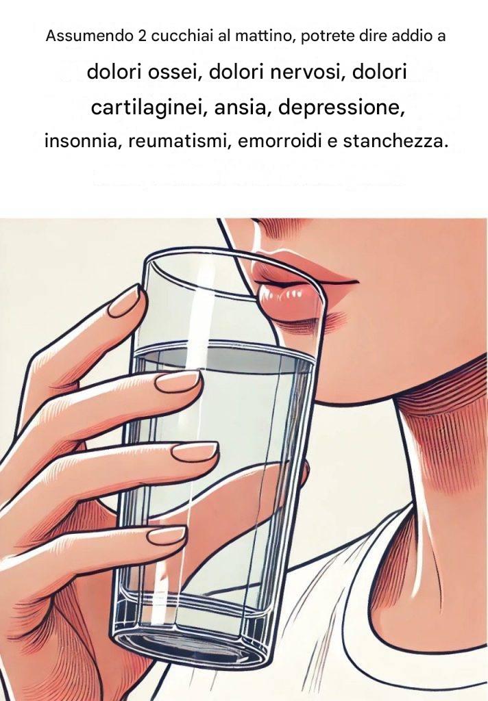Due cucchiai al mattino: rimedio naturale per dolori ossei, diabete, nervosismo e depressione.