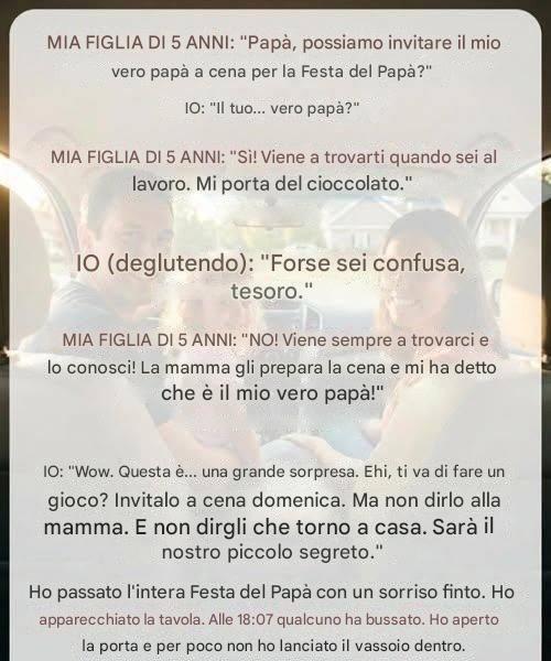 Il regalo per la festa del papà che ha sconvolto la nostra famiglia
