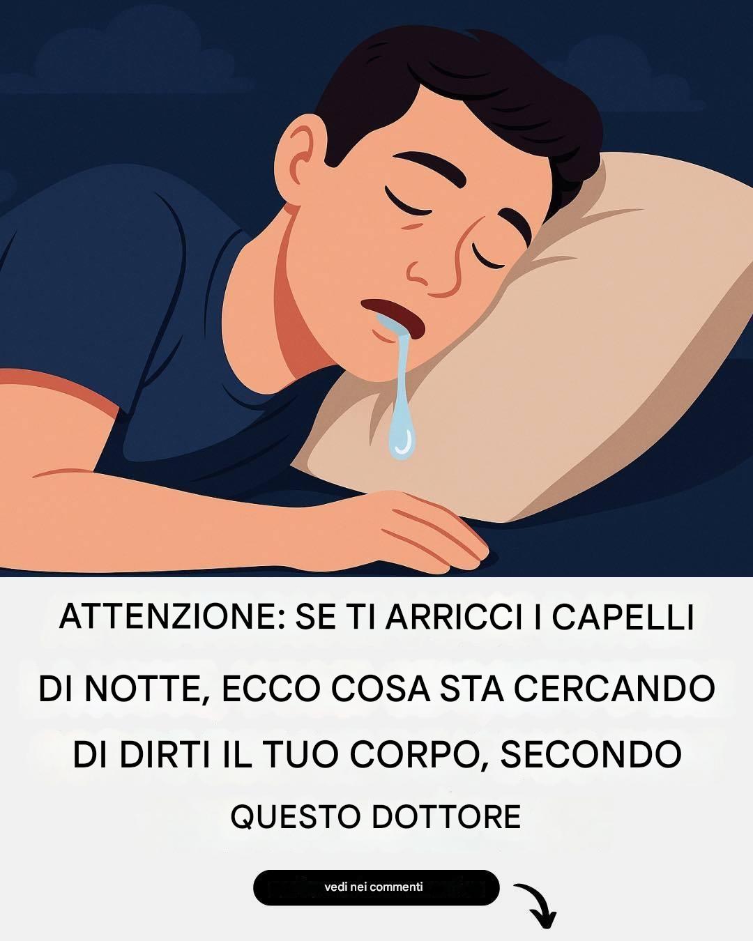 Fai attenzione se sbavi di notte. È un segnale che il tuo corpo sta cercando di comunicarti.