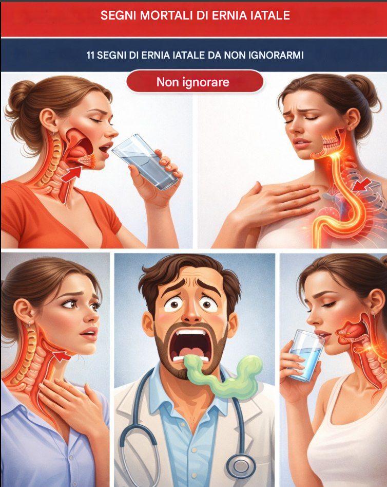 10 segni e sintomi di ernia iatale che dovresti conoscere!