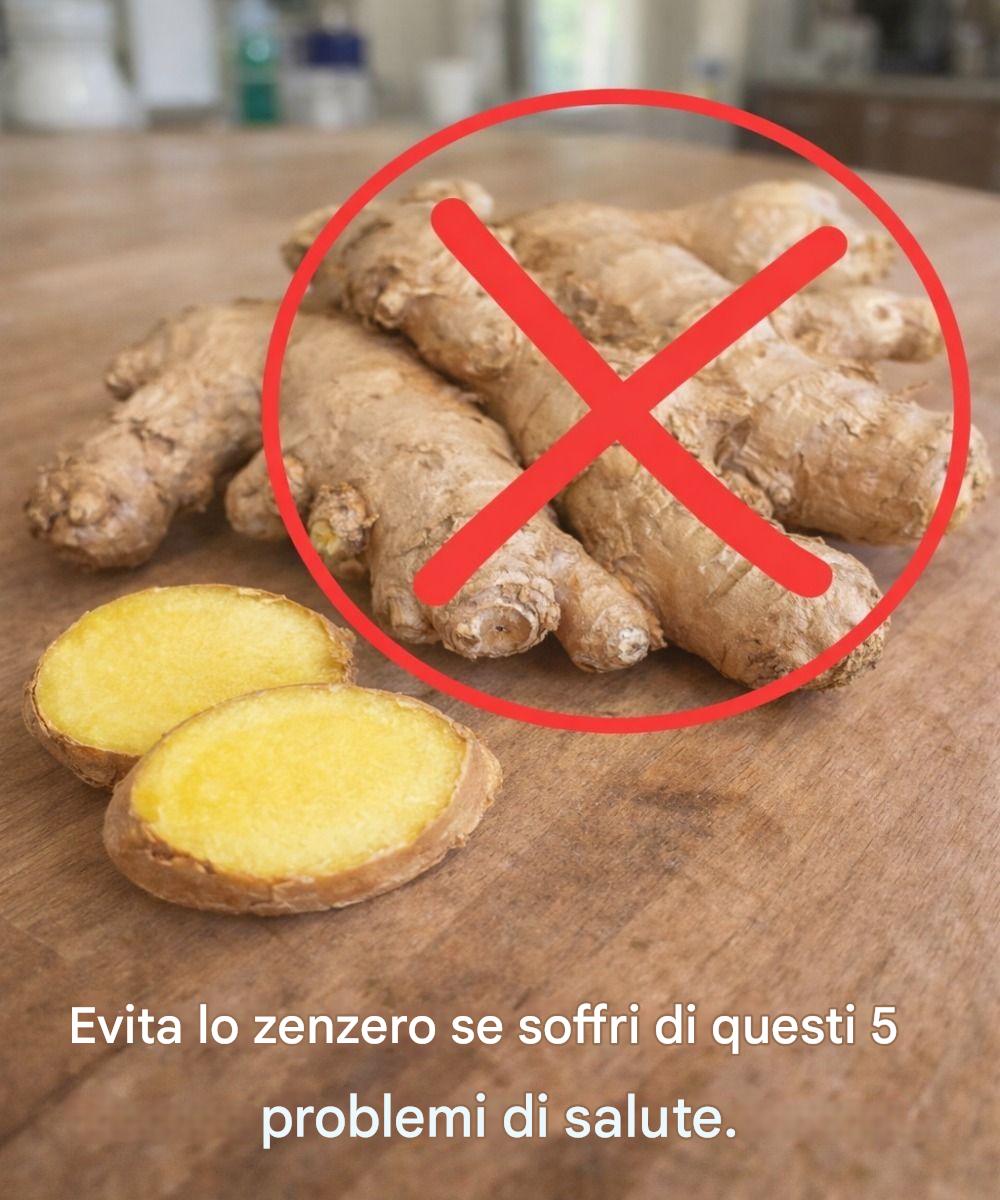 5 condizioni di salute in cui è meglio evitare lo zenzero: l’avvertimento degli esperti