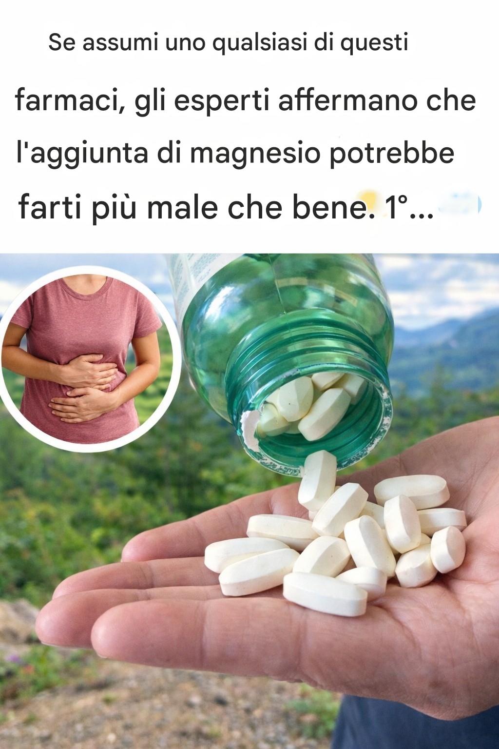 State assumendo farmaci comuni per la pressione sanguigna o per il cuore? Il magnesio potrebbe interagire negativamente con questi farmaci, riducendone l’efficacia. Quali evitare?
