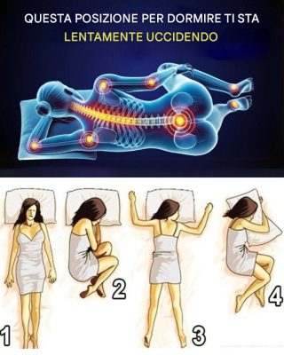 La posizione più pericolosa in cui dormi senza saperlo