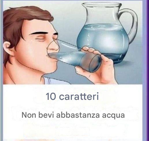 10 segnali che indicano che non bevi abbastanza acqua: mantieniti idratato!