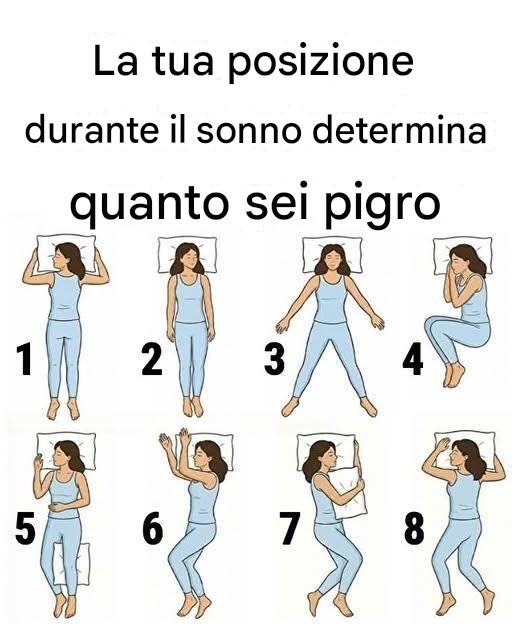 Cosa può rivelare la tua posizione durante il sonno sulla tua personalità