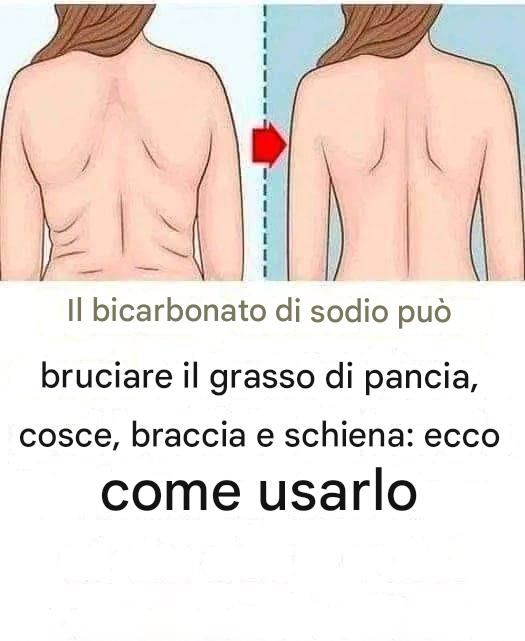 3 ricette con il bicarbonato di sodio per bruciare il grasso addominale