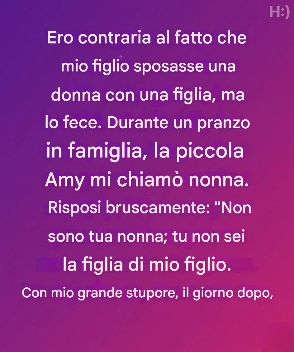 Un commento duro durante il pranzo sembrava insignificante al momento, solo poche parole pronunciate con noncuranza e senza pensarci troppo. Ma la mattina dopo, tutto era cambiato. La tensione che aveva creato si diffuse rapidamente, i rapporti si modificarono e mi resi conto troppo tardi che un singolo momento di onestà – o di crudeltà – può avere conseguenze ben più gravi del previsto.
