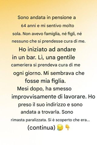I giorni tranquilli dopo la festa d’addio