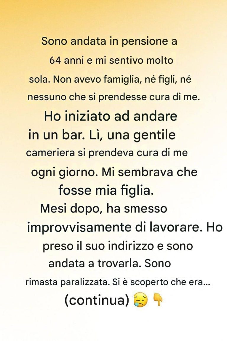 I giorni tranquilli dopo la festa d’addio