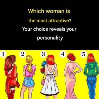 Quale donna sarà più attraente quando si girerà? Scopri cosa rivela la tua scelta sulla tua personalità.