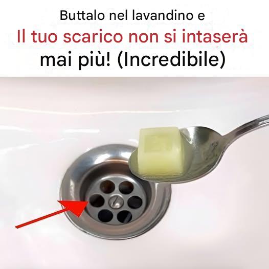 La soluzione naturale per scarichi perfettamente puliti!