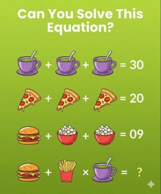 Sfida matematica alimentare