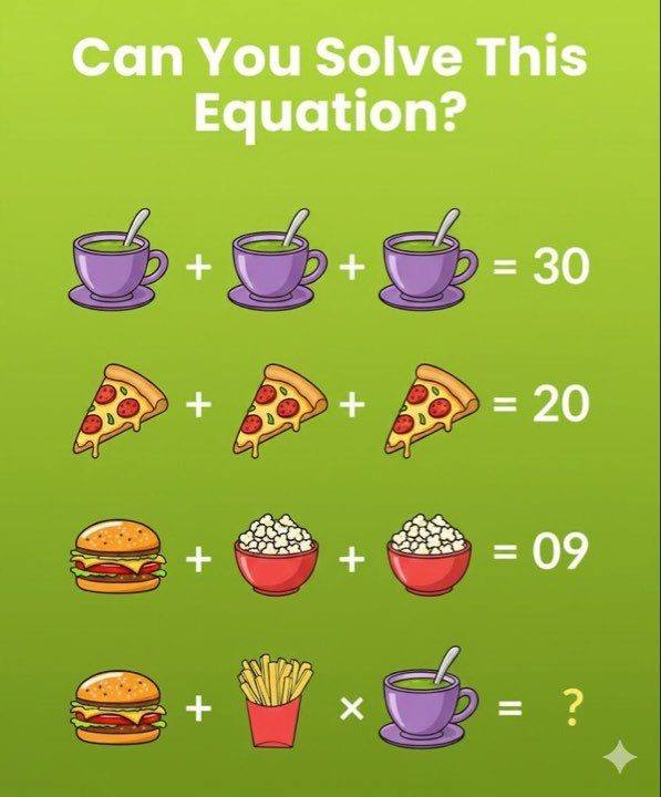 Sfida matematica alimentare