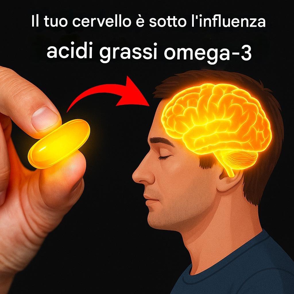 Il tuo cervello sotto l’influenza degli acidi grassi omega-3: una scoperta affascinante!