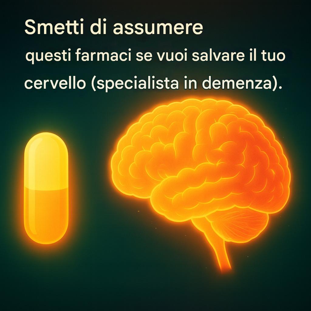 Evita questi farmaci comuni se vuoi mantenere la mente lucida e prevenire la demenza.