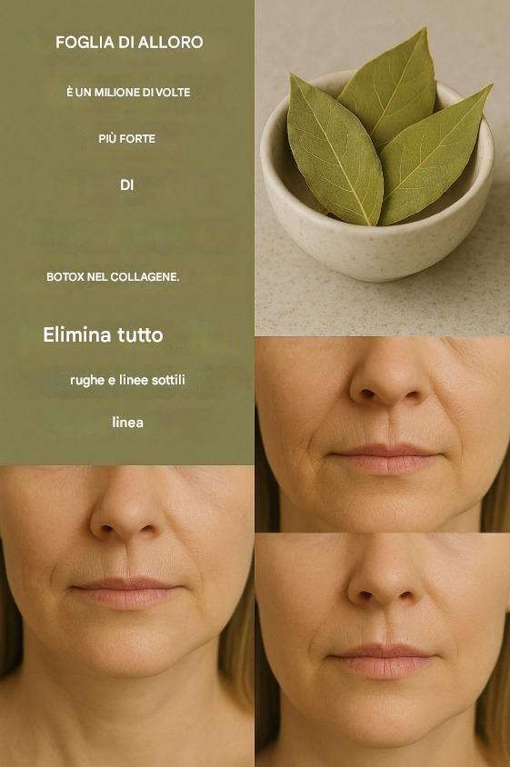 Prodotti per la cura della pelle fatti in casa con foglie di alloro