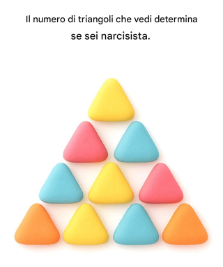 Il numero triangolare che ti permetterà di identificare il tuo narcisista.