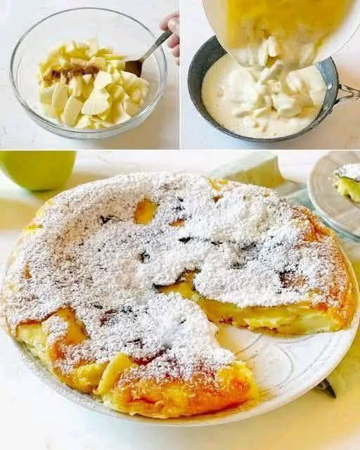 Frittata di Mele – Morbida, Golosa e Super Veloce 🍏🍳