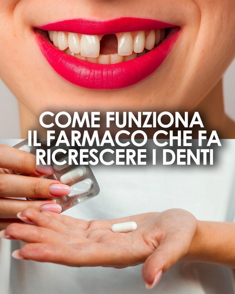 È un farmaco in fase di sperimentazione che potrebbe stimolare le gemme dentali dormienti e far spuntare nuovi denti naturali anche negli adulti. Come funziona. 🦷⤵