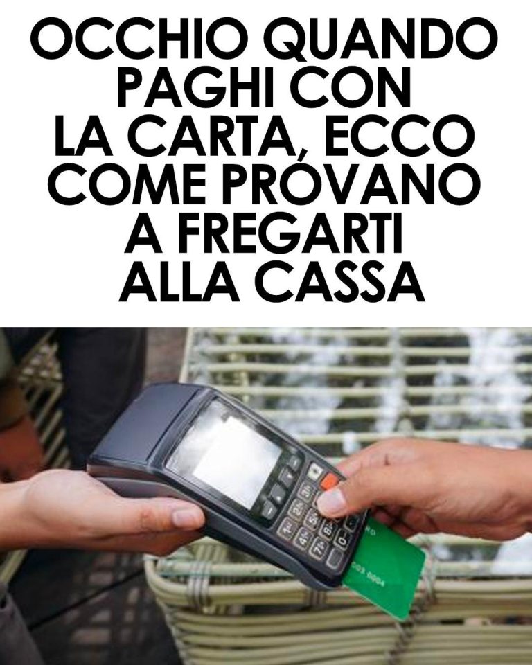 A cosa devi fare molta attenzione ⬇️
